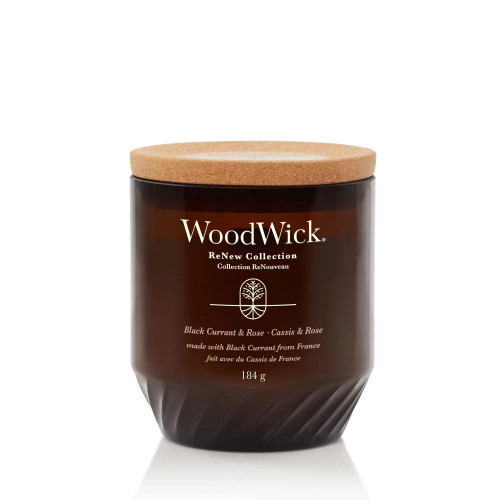 WoodWick Black Currant & Rose Candle Žvakė, Medium