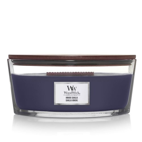 WoodWick Hinoki Dahlia Candle Žvakė, Heartwick