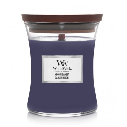 WoodWick Hinoki Dahlia Candle Žvakė, Medium