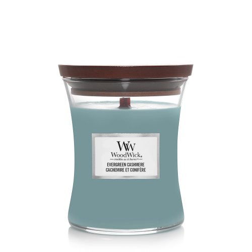 WoodWick Evergreen Cashmere Candle Žvakė, Medium