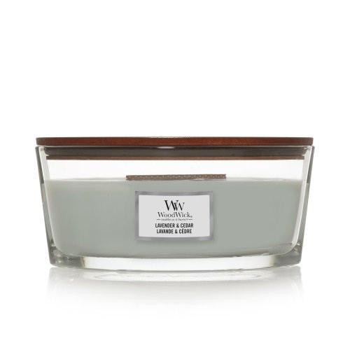 WoodWick Lavender & Cedar Candle Žvakė, Heartwick