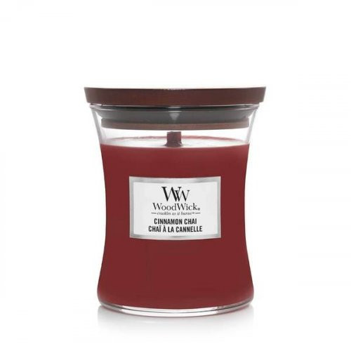 WoodWick Cinnamon Chai Candle Žvakė, Medium