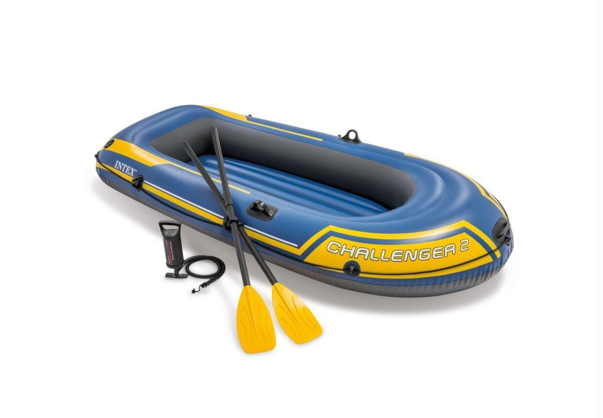 Pripučiama valtis Intex Challenger 2 Boat Set 236x114x41