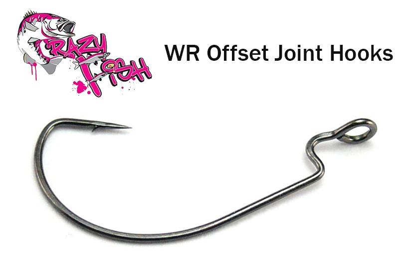 Ofsetiniai kabliukai Crazy Fish Joint WROJH 7