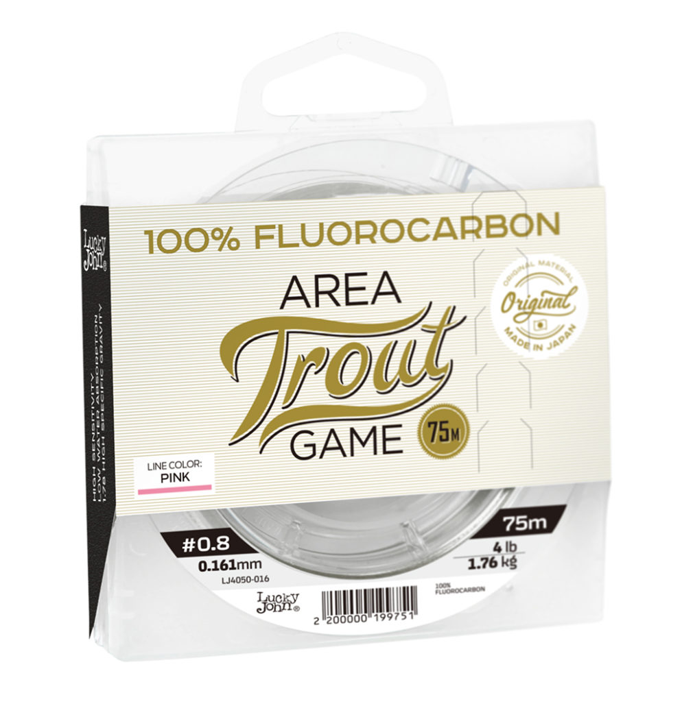 Valas Lucky John Fluorocarbon Area Trout Game 0.75m 0.18mm