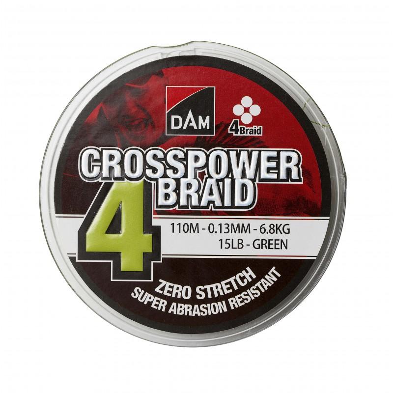 Pintas Valas DAM Crosspower 4-Braid 150m 0.20mm 9.9kg