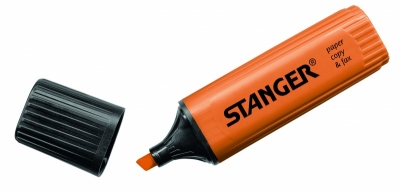 Stanger Teksto žymeklis 1-5 mm, oranžinis, 10vnt. 180002000